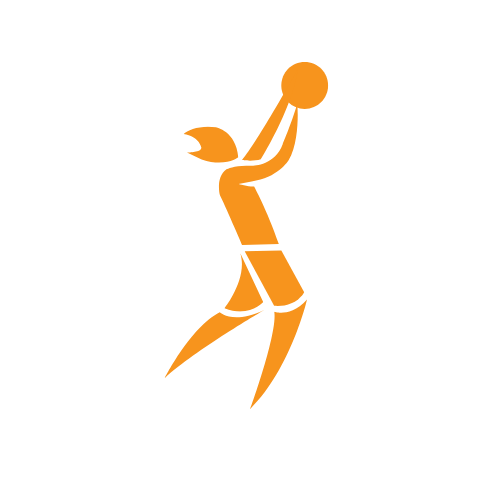 Logo Bola Basket 3x3